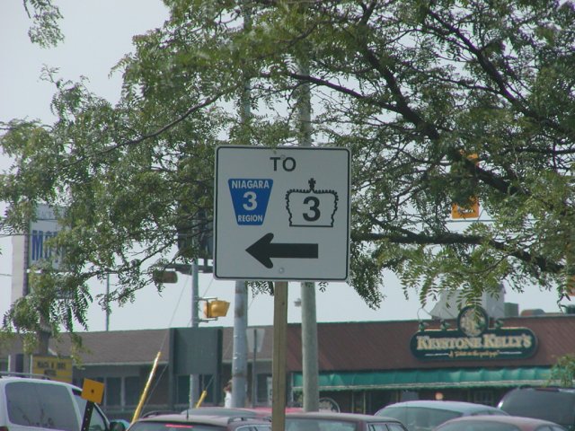 Niagara 3/ON 3 sign.