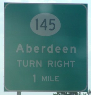 MS 145 sign.